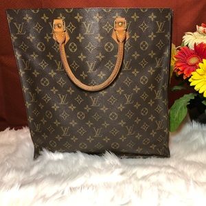 💯Original! Sac Plat Tall briefcase monogram